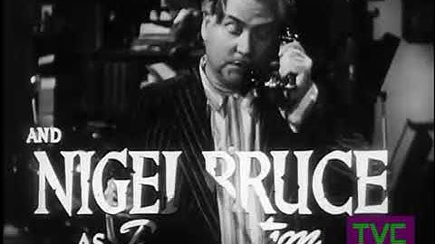 Sherlock Holmes and The Secret Weapon - trailer