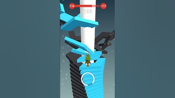 Stack Ball level 116 #viral #satisfying #satisfyingvideo #asmr #gameplay #games #shorts #gaming