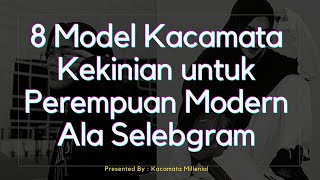 8 Model Kacamata Kekinian untuk Perempuan Modern Ala Selebgram