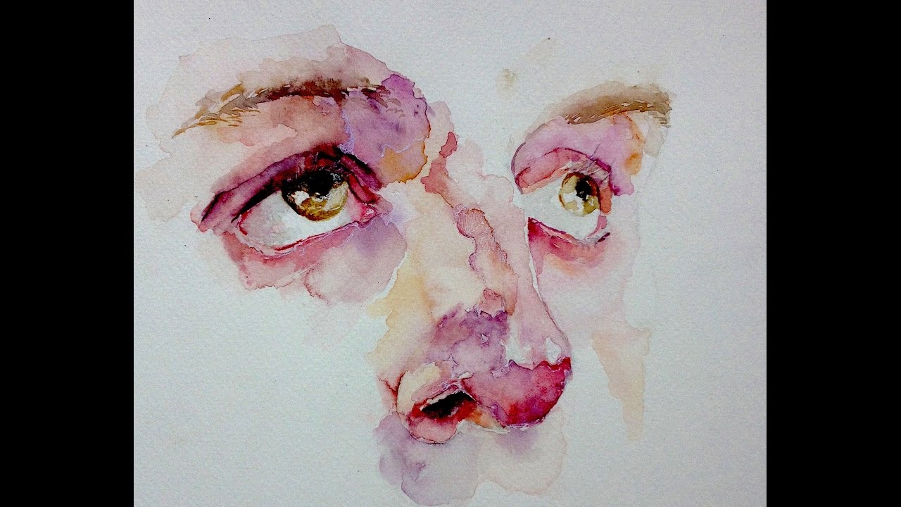 Abstract Watercolor Portrait! - Youtube