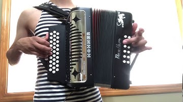 TUTORIAL - Katyusha - Accordion (Diatonic)