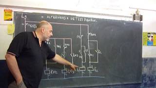 Profeleo100 Nº 17; Lògica Cableada; Tres Bombas Alternadas