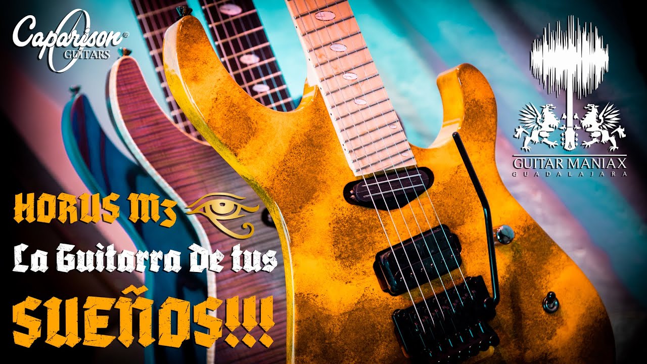 Caparison HORUS M3 - GUITAR MANIAX - YouTube