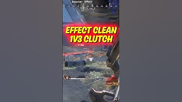 Effect CLEAN 1v3 Clutch in Apex #apexlegends #shorts #gaming