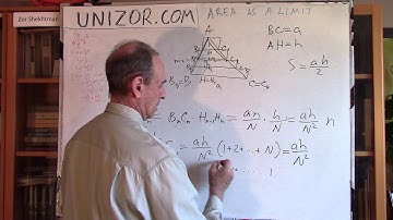 Unizor - Geometry3D - Similarity - Area as Limit