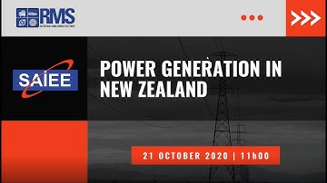 SAIEE RMS | Power Generation in New Zealand