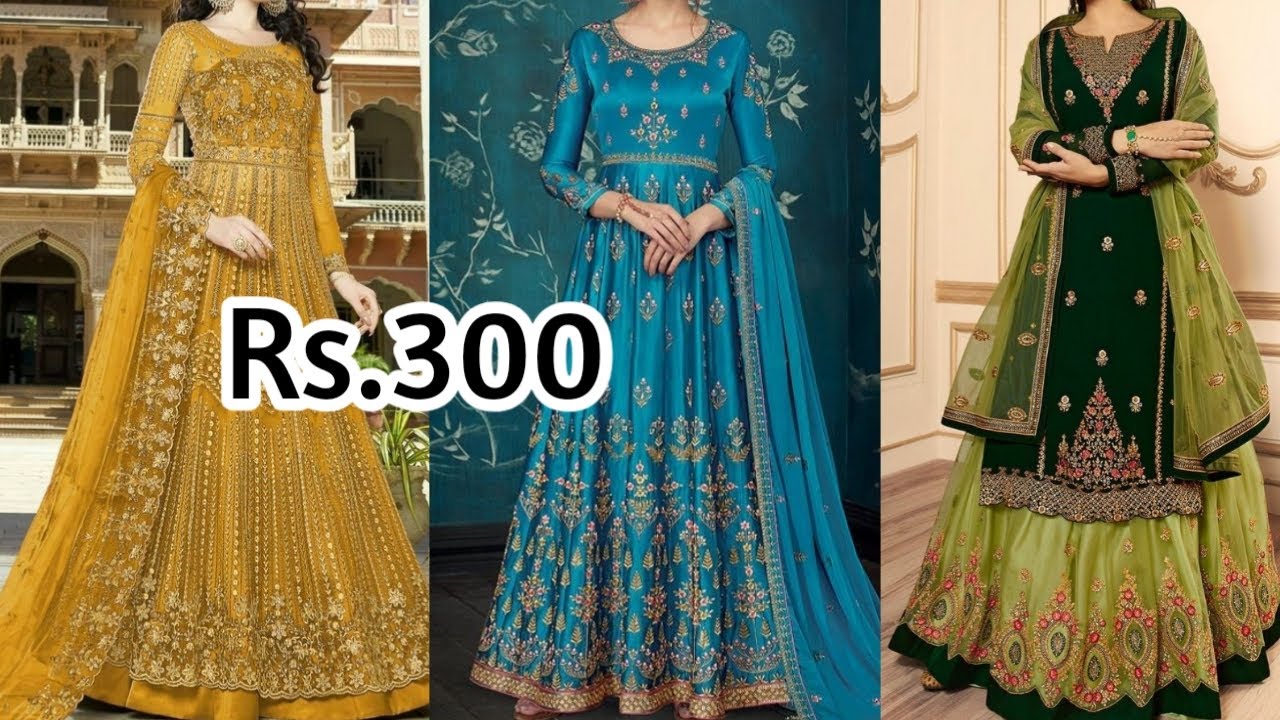 Long Dress Under 500 Rs, Gown Below 300 Rs, 200, 41% OFF