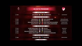 Trendyol 1. Li̇gde 18,19,20,21 Ve 22. Hafta Maç Programi Açiklandi