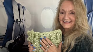 ASMR The Lady on the Airplane does your Makeup ✈