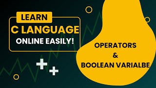 C basics -Operators and Boolean variable #easylearning @StudyFreak001