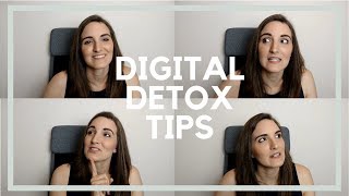HOW TO DIGITAL DETOX / TIPS FOR CREATING BOUNDARIES WITH YOUR PHONE