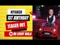 Baby boy 1st birt.ay teaser out  event by rd event wala