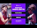 WTA Madrid 2021: Muchova vs Nami Osaka's HIGHLIGHTS