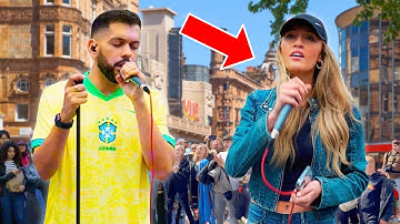 Thumbnail of Girl With ANGELIC Voice JOINS Me | Leonard Cohen - Hallelujah