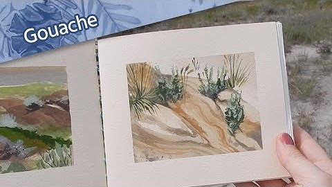 Plein Air Painting XVII // Gouache in the Badlands