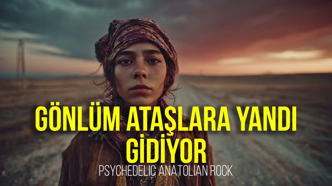 Gönlüm Ataşlara Yandı Gidiyor | Psychedelic Anatolian Rock Cover