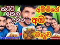 කටට කෙල උනන අම්මිගේ අඹ මාලුව|How to make mango curry- Sangeeth Vlogs|Sangeeth Satharasinghe