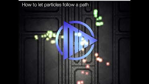Daily Blender Tip #22 - Particles Follow A Path