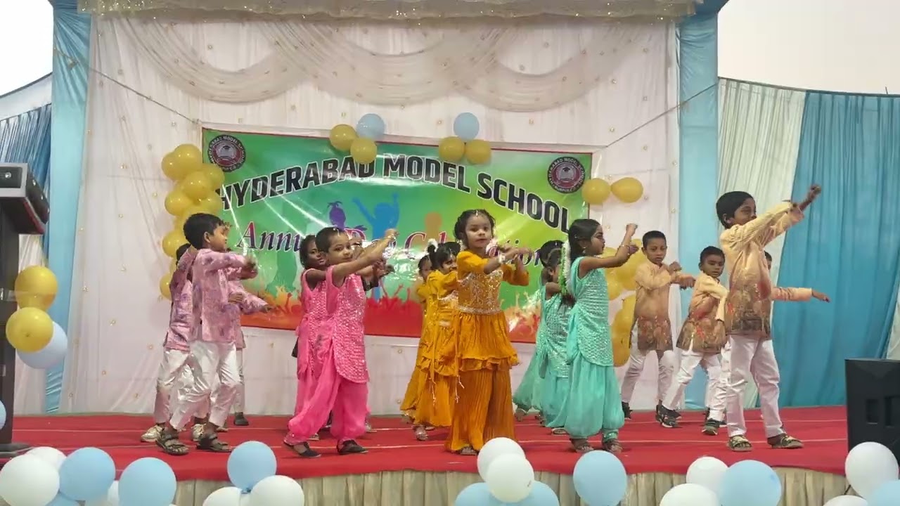 Annual day function, Hyderabad model school