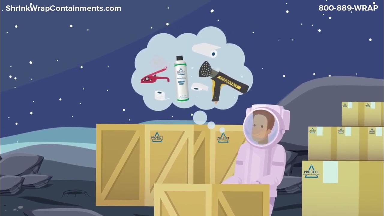 How to Shrink Wrap Large Objects YouTube