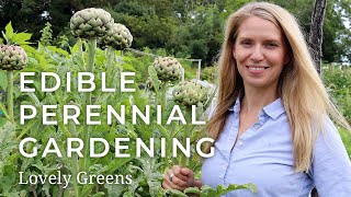 edible perennial gardening - plant once, harvest for years