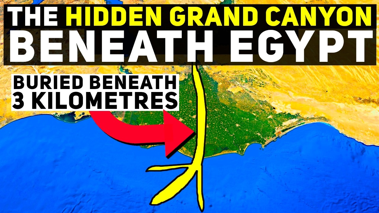 Скрытый Гранд-Каньон под рекой Нил