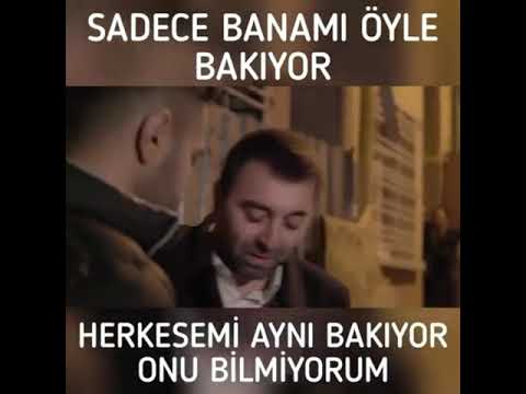 Sadece banami  oyle bakiyor