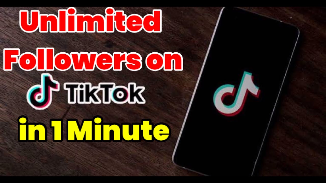 TikTok Unlimited Followers Trick TikTok Free Followers In 1 Minute 