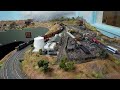 N Scale Albuquerque,Carnuel,and Tijeras RR  Lets Take A ride Around The Layout