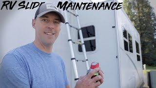 RV Slide Maintenance And Tips!