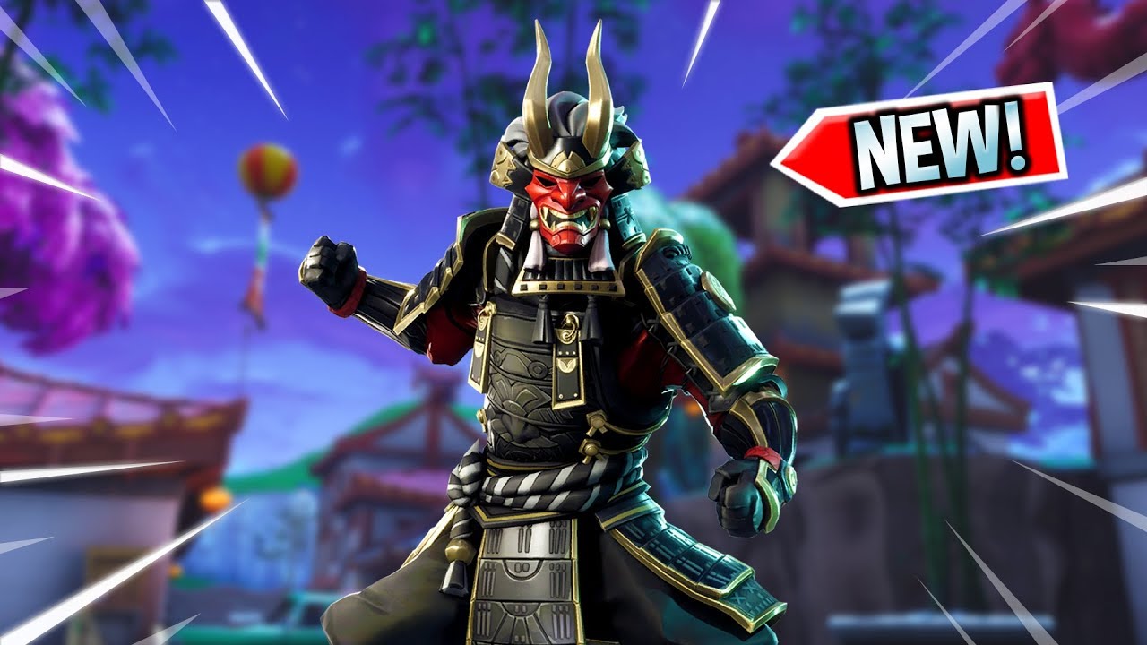 *NEW* SHOGUN SKIN - Fortnite Battle Royale(Scavenger Pop-Up Cup)