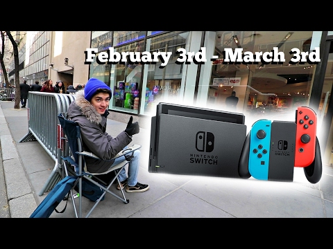 [DAY 1] The Month-Long Journey to be FIRST for the Nintendo Switch Begins!