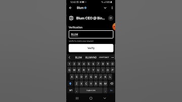 Blum CEO @ Binance Blockchain Blum Video Code |Blum CEO @ Binance Blum Today Verification Keyword