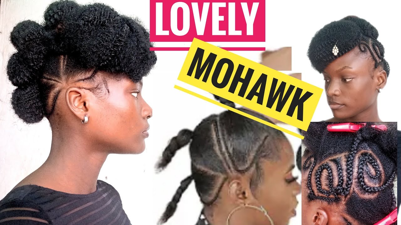 Ebony Curtis' Short Mohawk Hairstyle