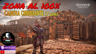ZONA AL 100% "CADENA CHIRRIANTE"- 1ªparte | Horizon Forbidden West | Gameplay Español Ps5 hd 4k 1080