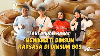 MUKBANG SAMPE HAMPIR MUNT*H!! REVIEW DIMSUM RAKSASA DI DIMSUM BOSS BANDUNG!! 🍲😱