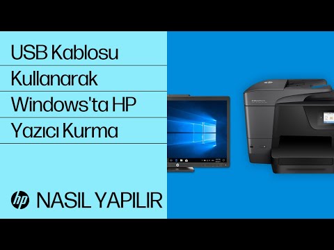 Video: HP LaserJet p1102w'yi Windows 7'ye nasıl yüklerim?