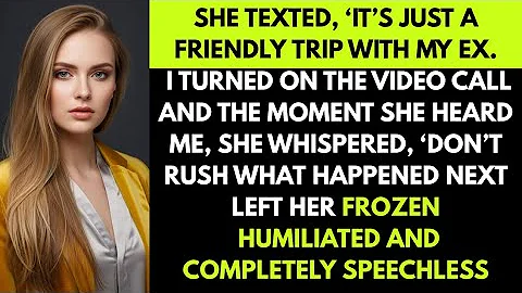 She Texted, ‘It’s Just a Friendly Trip With My Ex.’ I Turned on the Video Call, and the #cheating 