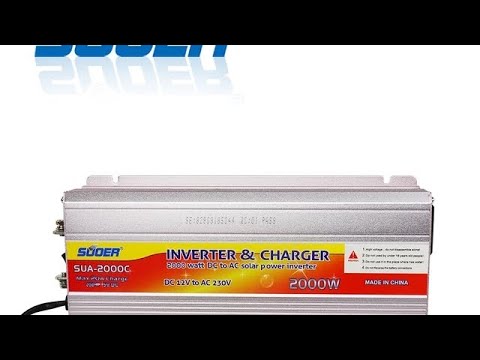 صيانة انفرتر شور 2000 احمر العطل خرج