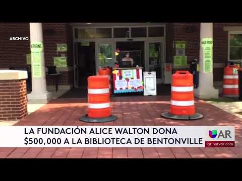 La fundación Alice Walton dona $500,000 a la Biblioteca de Bentonville
