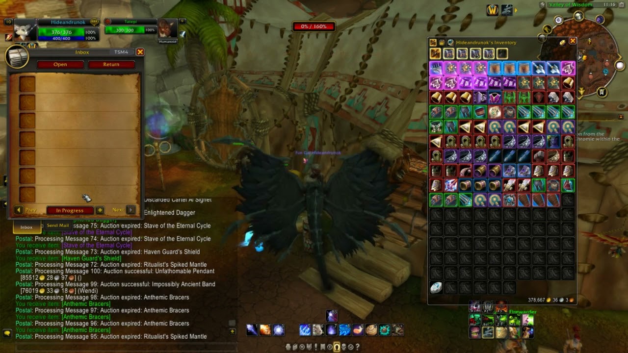 AH Sales Highlight! Insane haul of gold, 294,576 gold! Holy Smokes Batman!