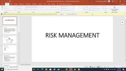 ASP CSP Preparation: Chapter 24. Risk Management. David Yates
