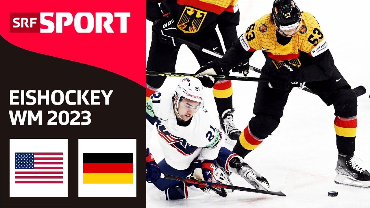 USA - Deutschland Eishockey WM 2023 - Halbfinal SRF Sport