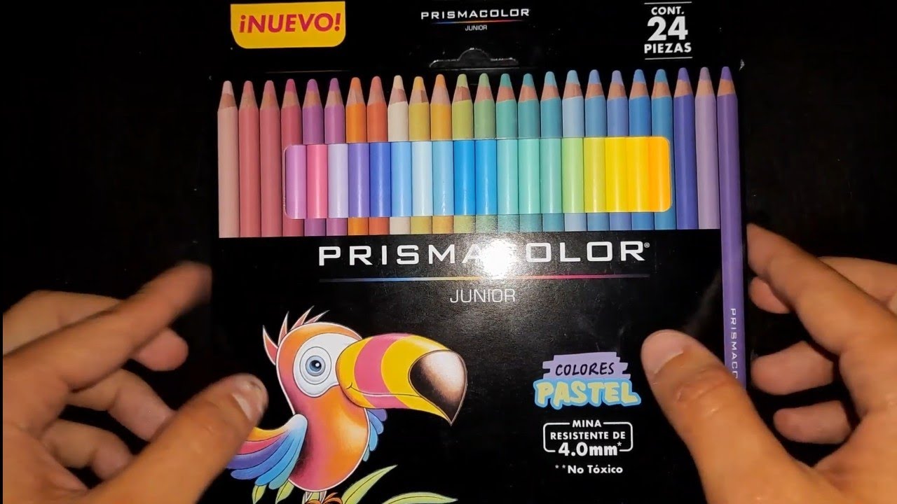 Prismacolor junior pastel 24 tonos review / Arte con Daniel - YouTube