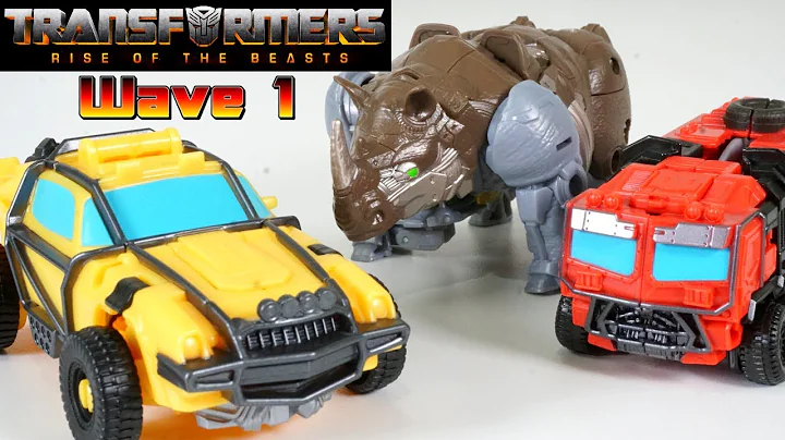 Transformers Rise of the Beasts Battle Changers Optimus Bee Rhinox Let's Maximize!