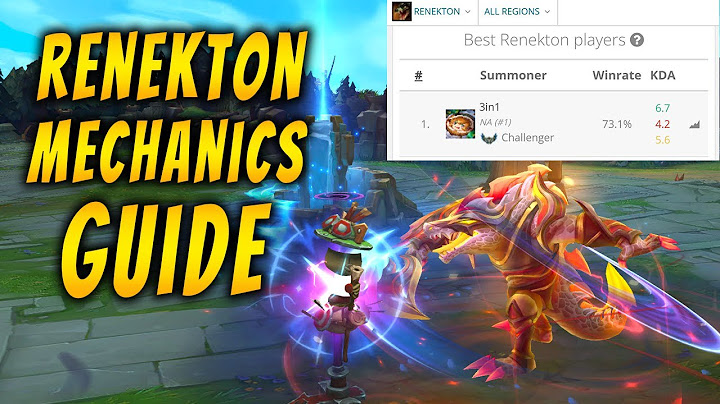 How To Have Mechanics Like A Challenger Renekton OTP