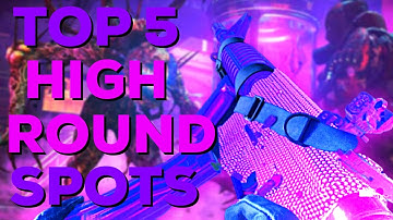 TOP 5 BEST High Round Strategies in Firebase Z. (Cold War Zombies)