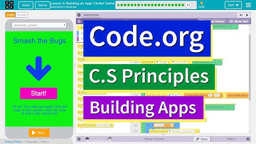 How to Build a Clicker App - Code.org C.S. Principles Lesson 5.21 Tutorial