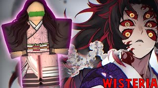 WISTERIA MOON BREATHING SHOWCASE (ROBLOX DEMON SLAYER)