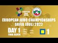 Day 1 Finals: European Judo Championships Sofia 2022